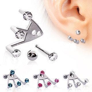 Earring Clutch- Surgical Steel –