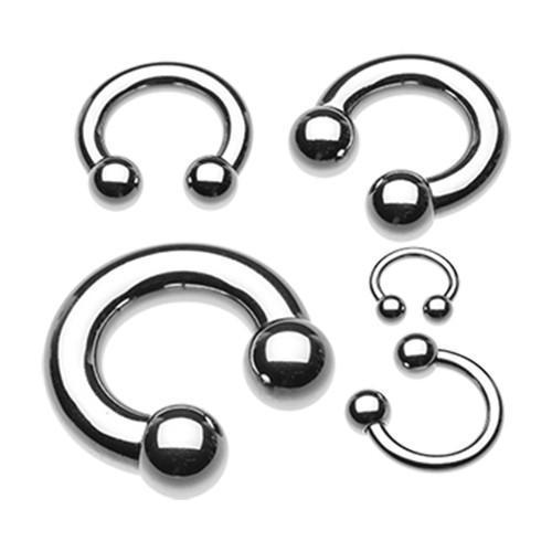 Steel Horseshoe Circular Barbell 16mm 