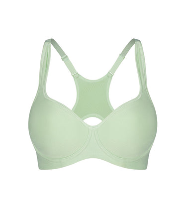 Athletic Works Dri-More Tech Mint Green Strappy Back Sports Bra- Size – The  Saved Collection