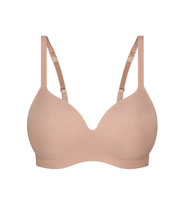 Triumph Body Make-up Soft Touch Plunge Bra Vanille US40C : :  Clothing, Shoes & Accessories