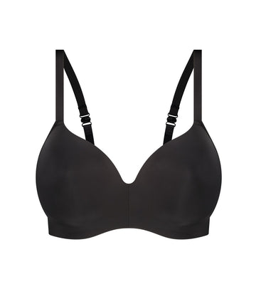 Body Make-Up Soft Touch T-Shirt Bra In black