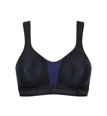 Triumph Sports bra TRIACTION CARDIO CLOUD in black