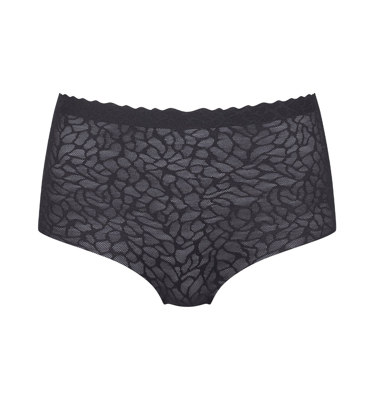 Sloggi Zero Feel Lace 2.0 Highwaist Brief In black