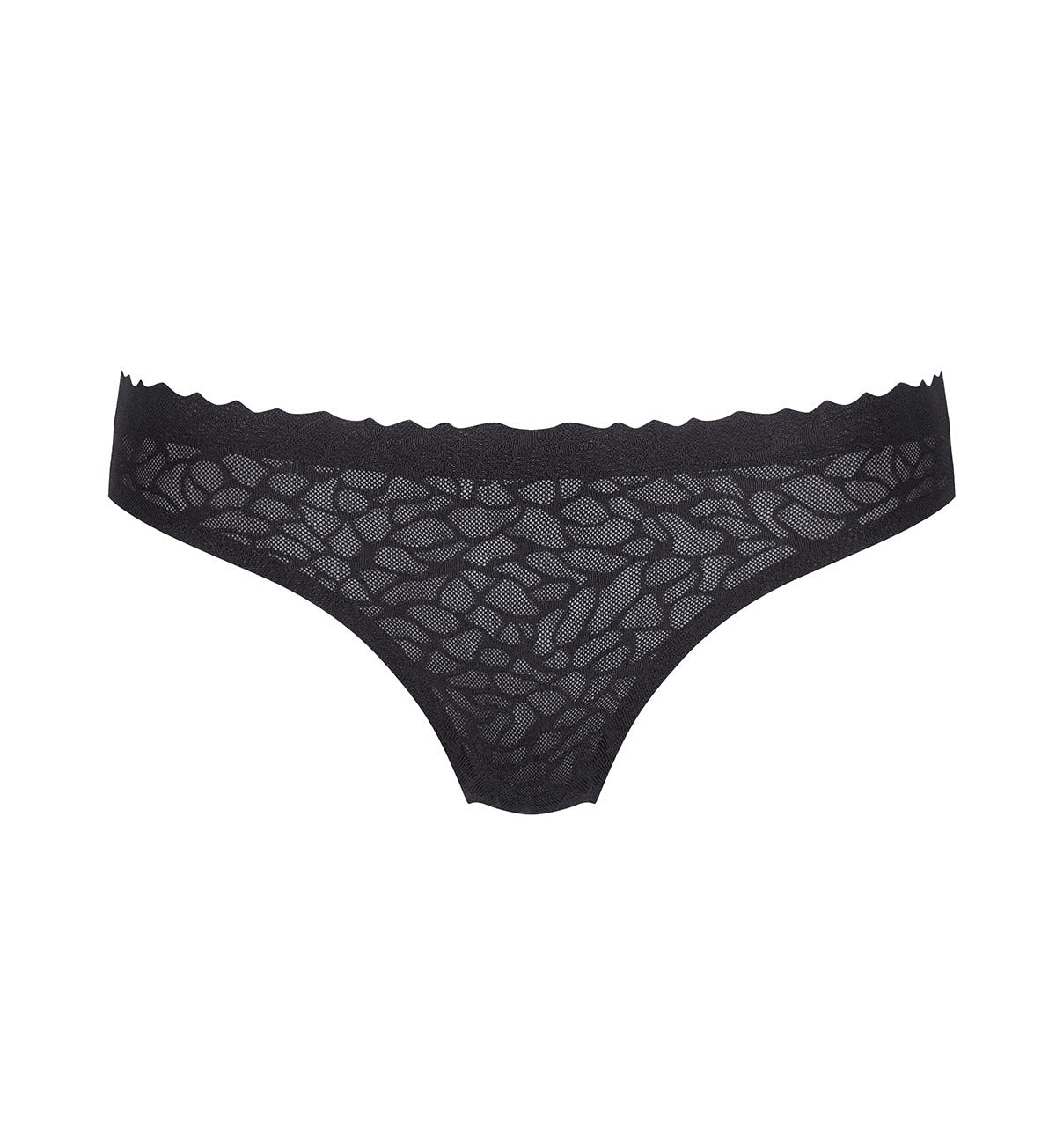 Sloggi Women's Zero Feel Lace Brazil Panty Slip, Black, XS price in UAE,  UAE