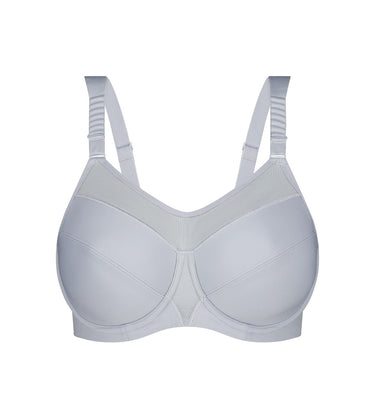 triaction by Triumph CARDIO FLOW NON-WIRED PADDED - High support sports bra  - platinum/silver-coloured 