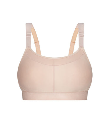 Triumph Triaction Ultra Underwired Padded Sports Bra - Fig Pink