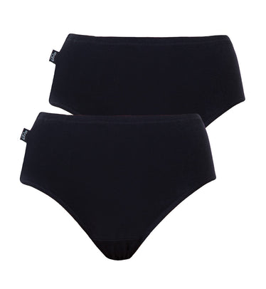 Sloggi Womens Zero Feel High Waisted Seamfree Cotton Underwear or Panties  Basic Maxi Briefs (Black, 3XL, 3 Pack) 