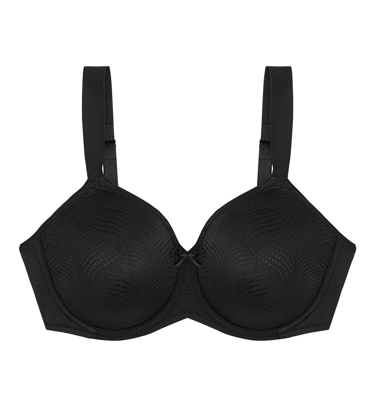 Ladyform Soft Bra In black, Minimiser Bra