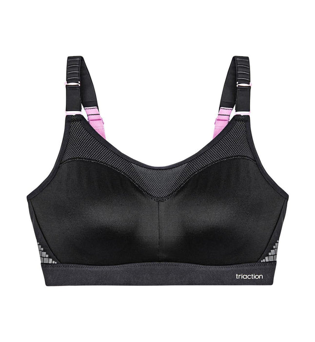 Stay comfortable during your tennis game with Triumph's Tri-action sports  bra