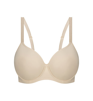 Buy online Beige Solid T-shirt Bra from lingerie for Women by Planetinner  for ₹600 at 0% off