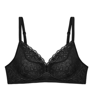 Fit Smart Bra Top In black, Wirefree Bras