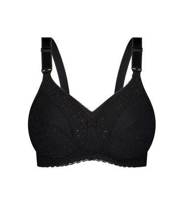 Black Formfit By Triumph Smooth Minimiser Bra