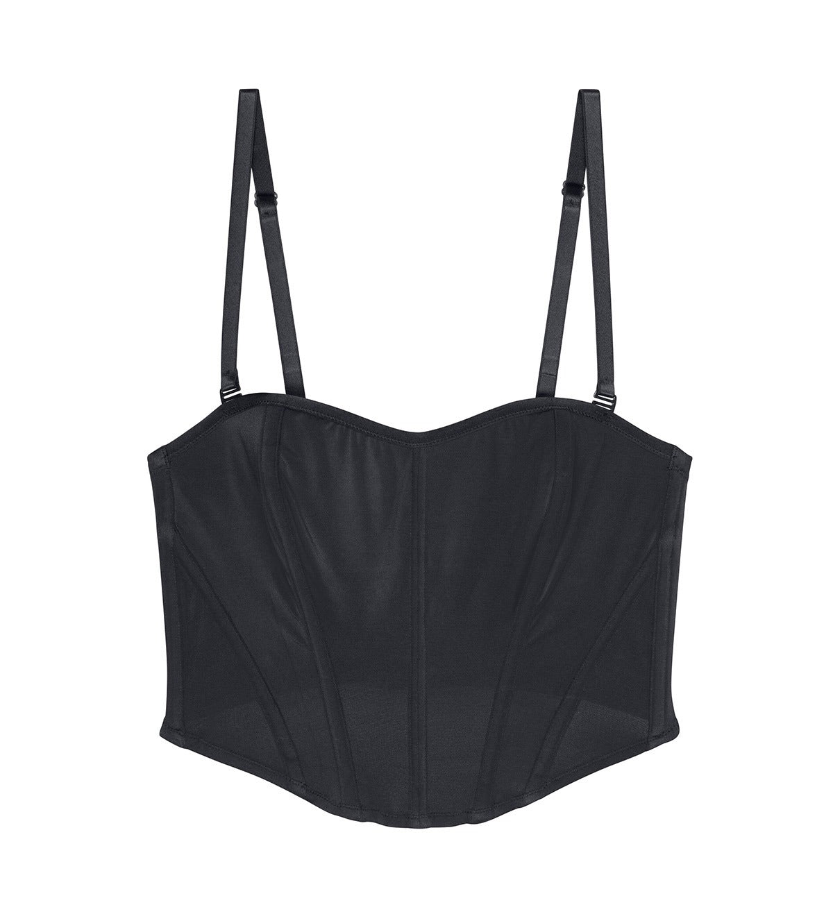 Sparkling Fringed Black Corset Bra Top For Womens Carnival Club Hottie With  Tight Fishbone Halter From Goodgoods12345, $16.29