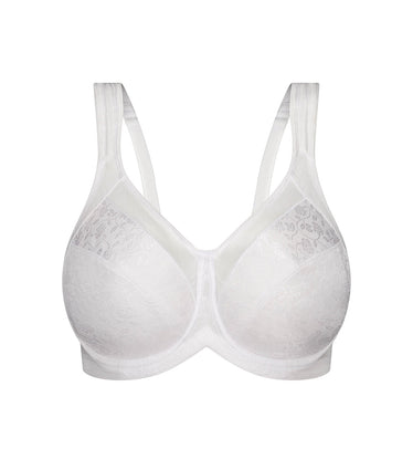 Formfit by Triumph Women's Delicate Minimiser Bra - White - Size 16D