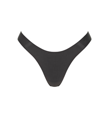 Cotton:On Body 2 pack soft seamless g string in black and gray