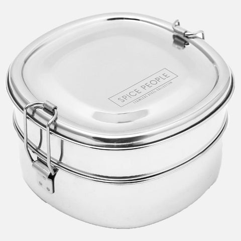 Tiffin Lunch Boxes, Multiple Sizes, Stainless Steel, Unique Design