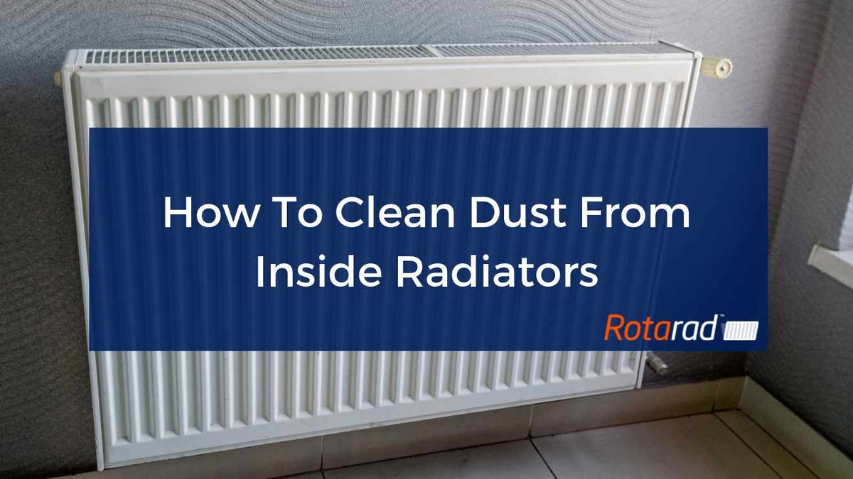 How To Clean Dust From Inside Radiators  Remove Radiator For