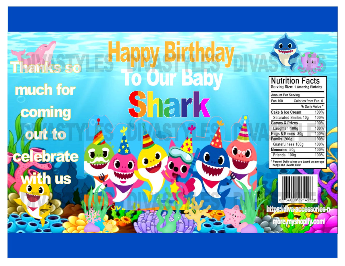 baby shark age printable chip bag download only diva accessories n more