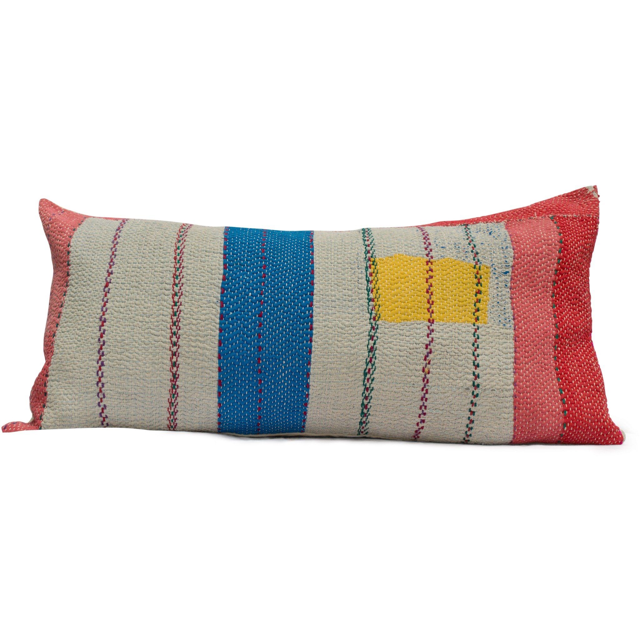 vintage lumbar pillow