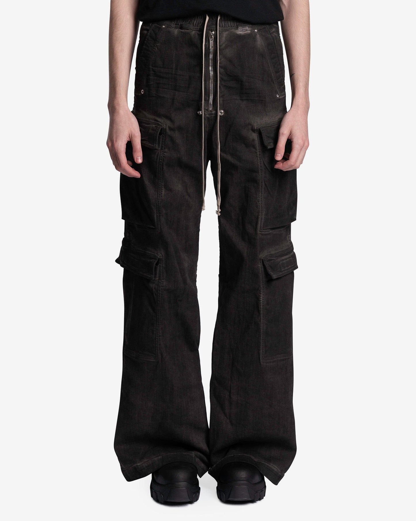 Denim Double Cargo Jumbo Belas in Dark Dust – SVRN