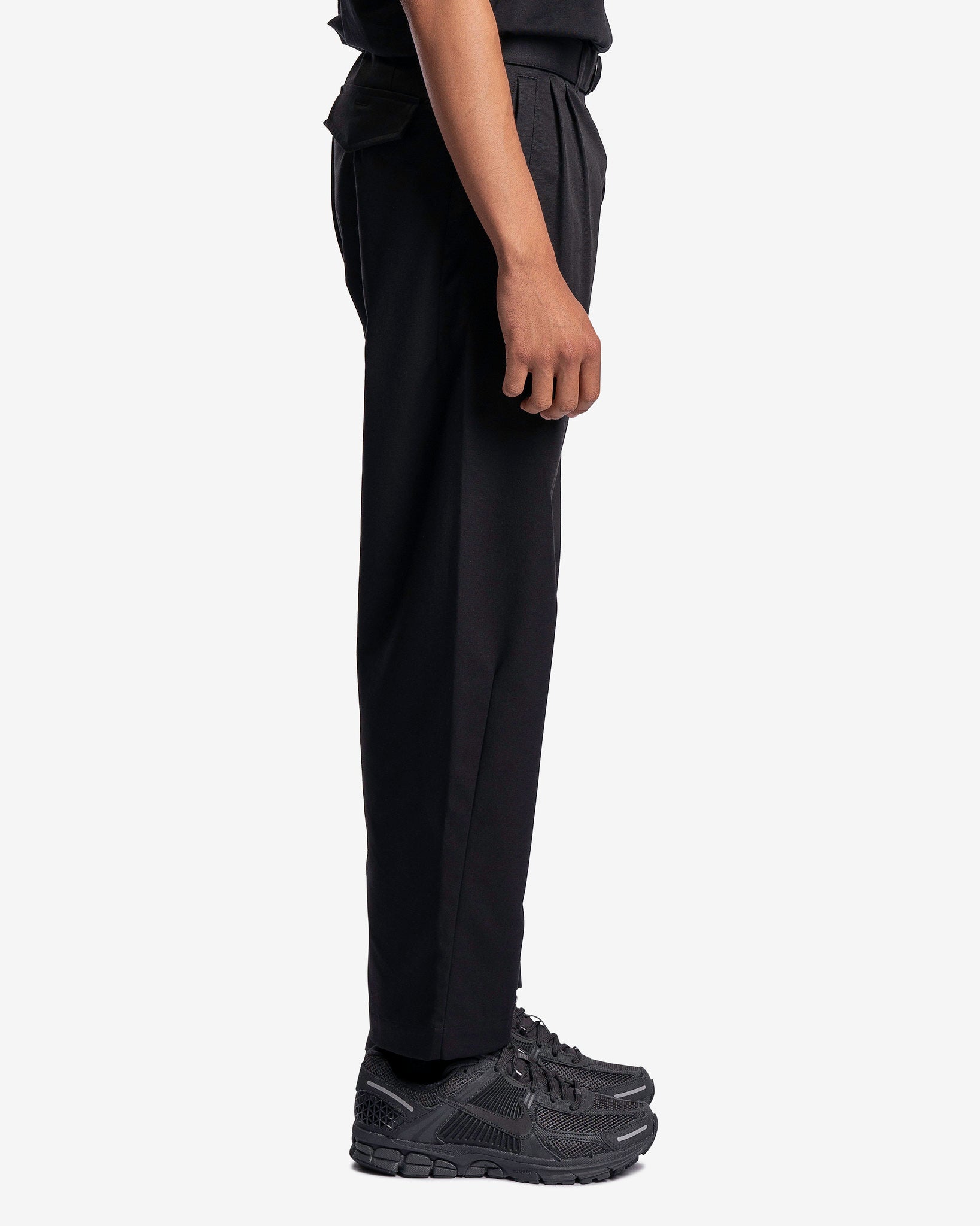 PEACEMINUSONE Wide Pants in Black – SVRN