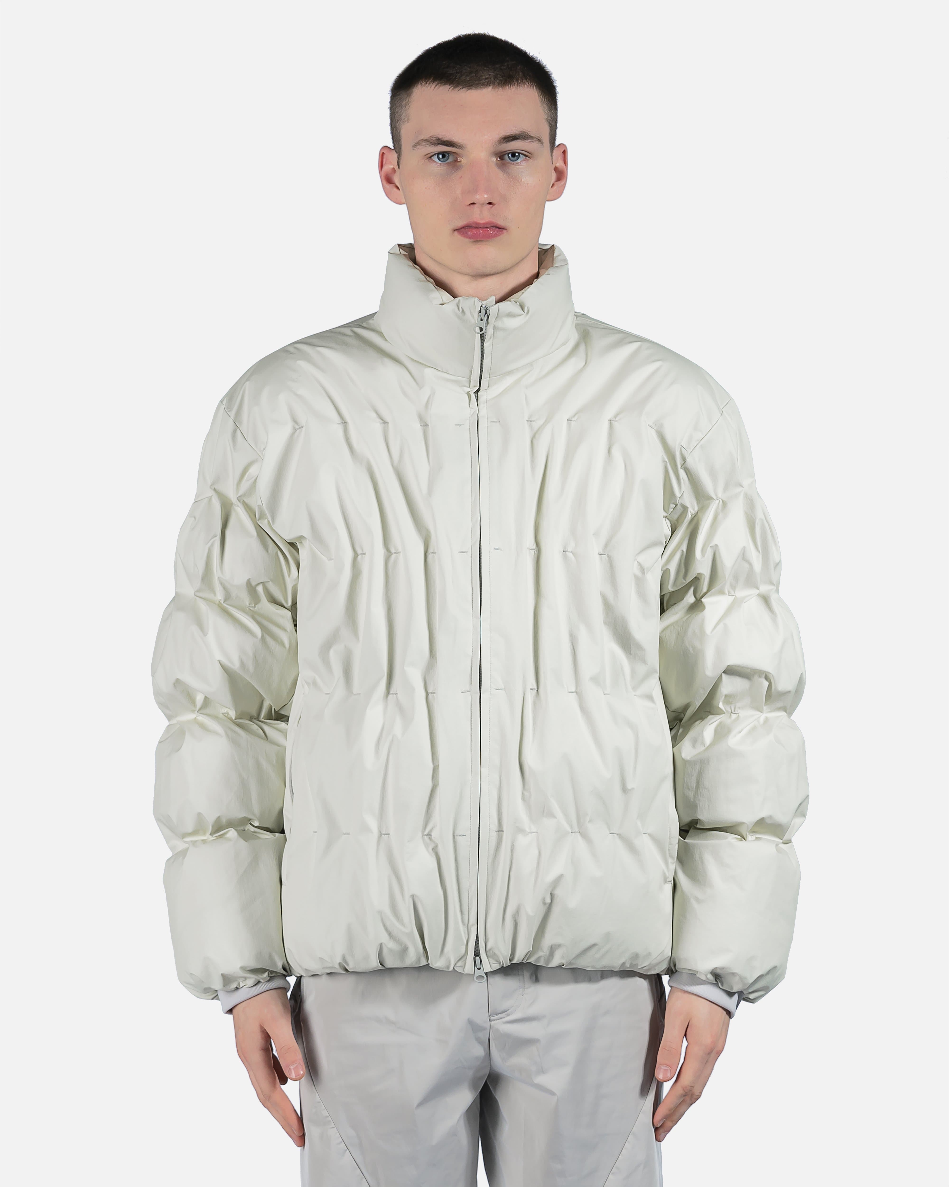 4.0+ Down Right Puffer Jacket in Light Grey