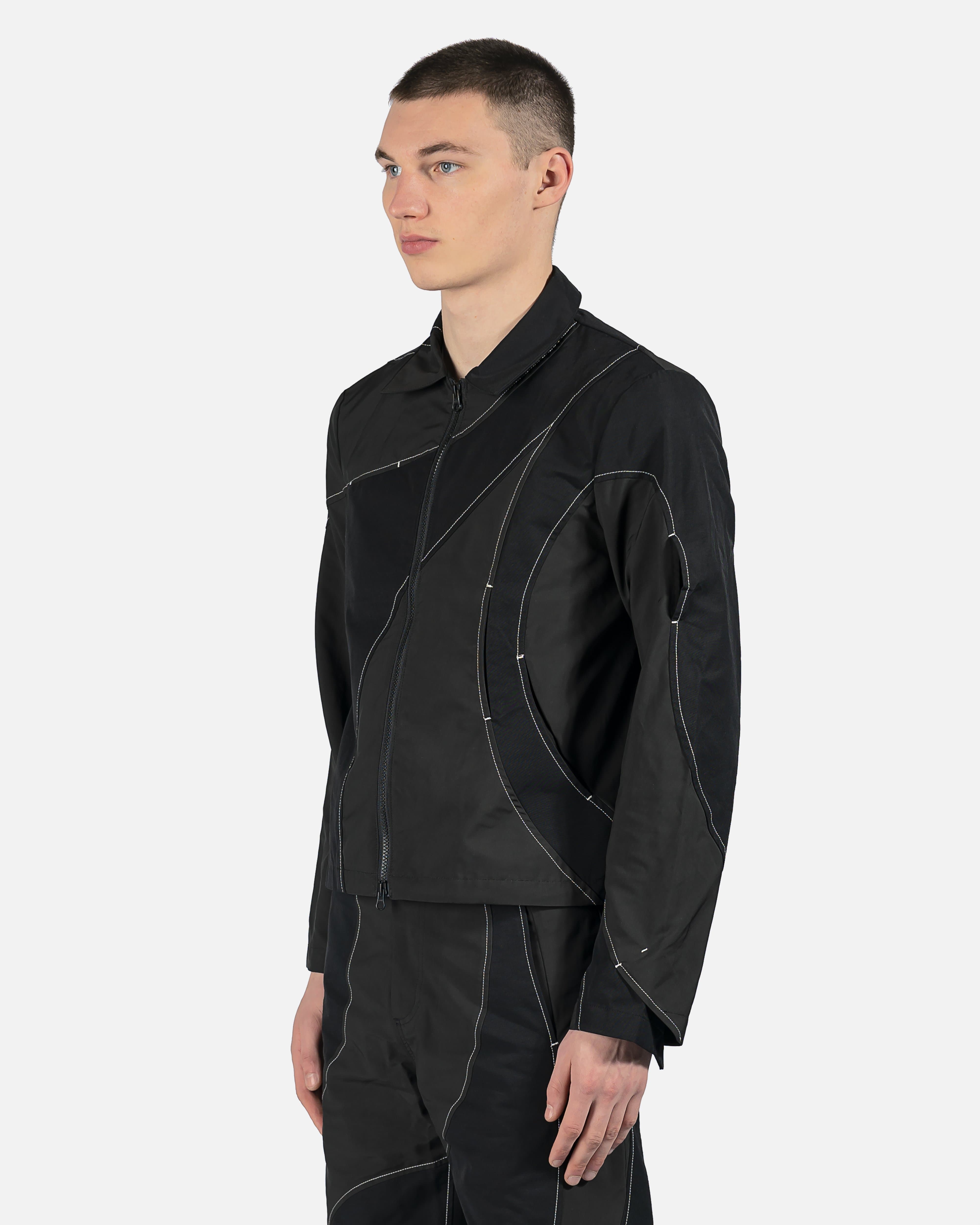 4.0+ Jacket Center in Black