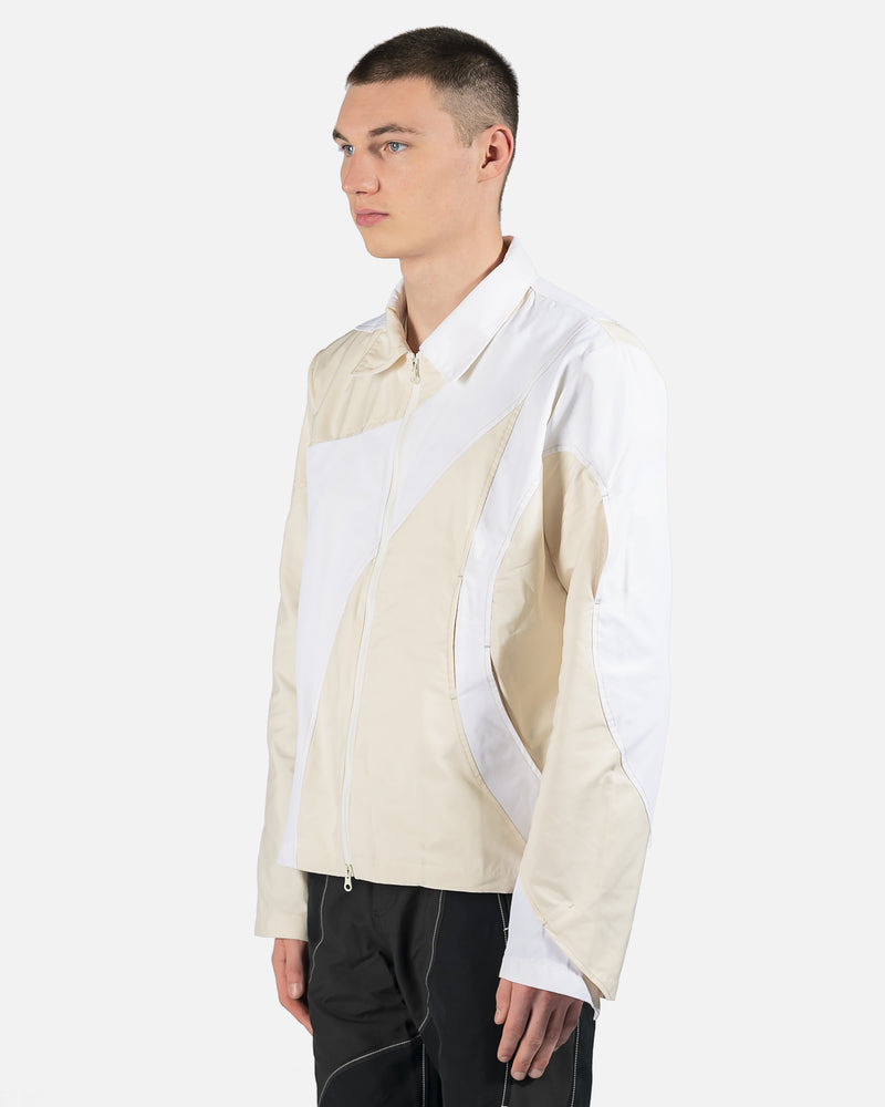 4.0+ Jacket Center in Ivory – SVRN