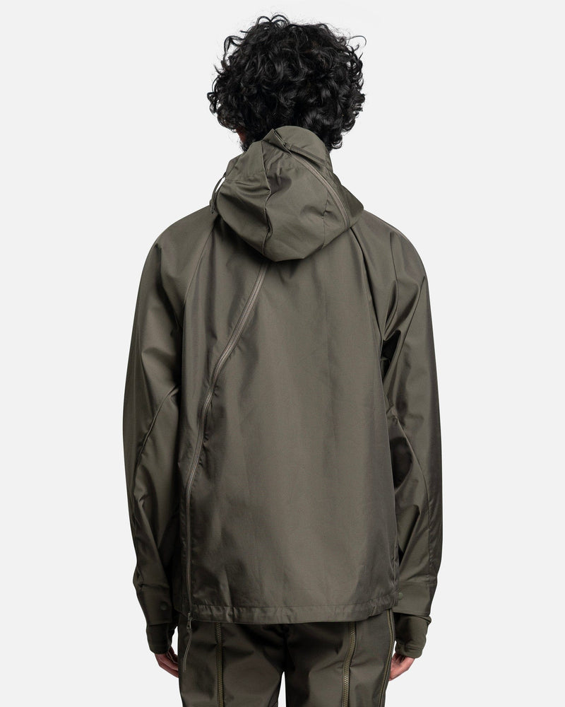 5.0 Technical Jacket Center in Olive Green – SVRN