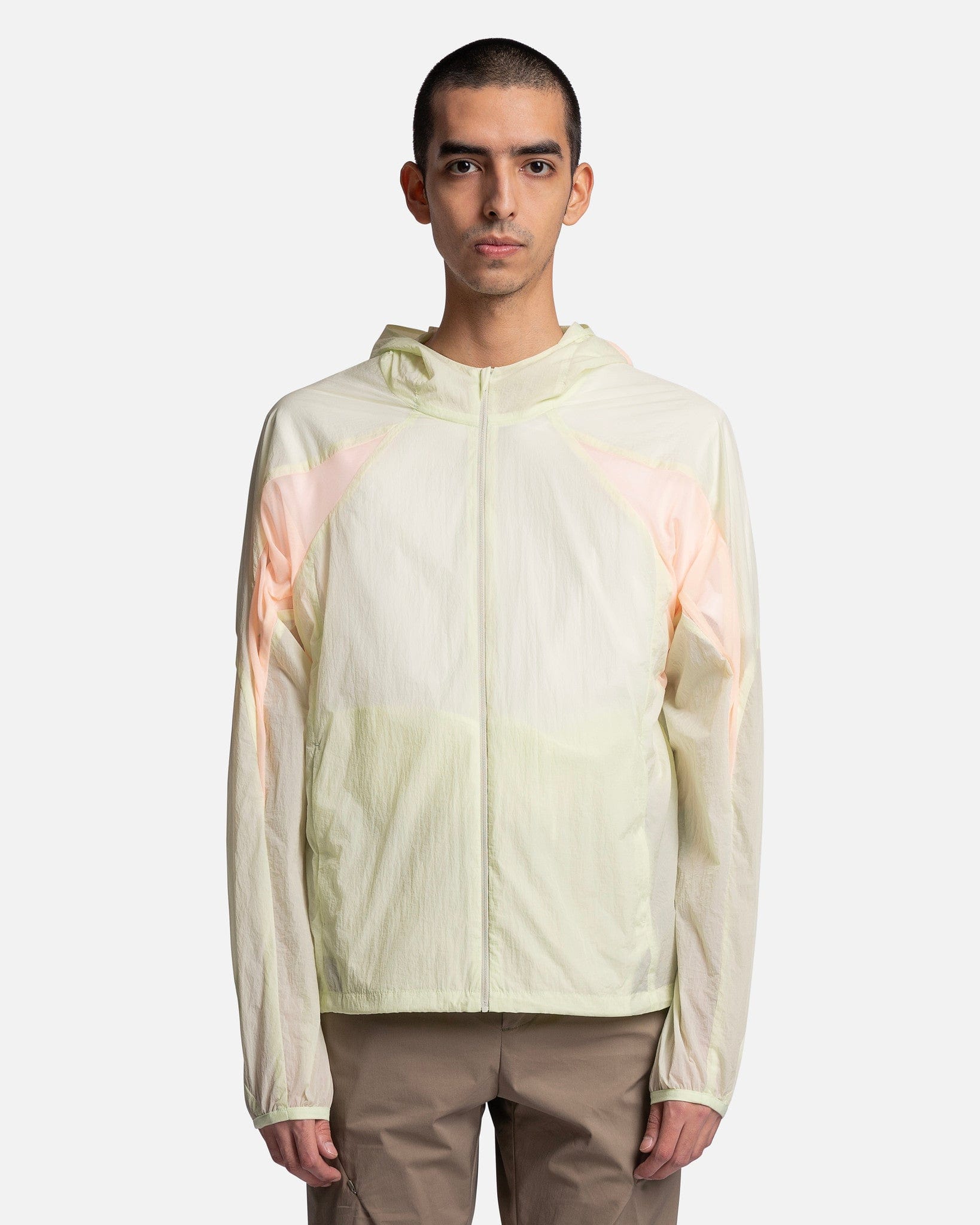 5.0+ Technical Jacket Right in Nylon/Light Green