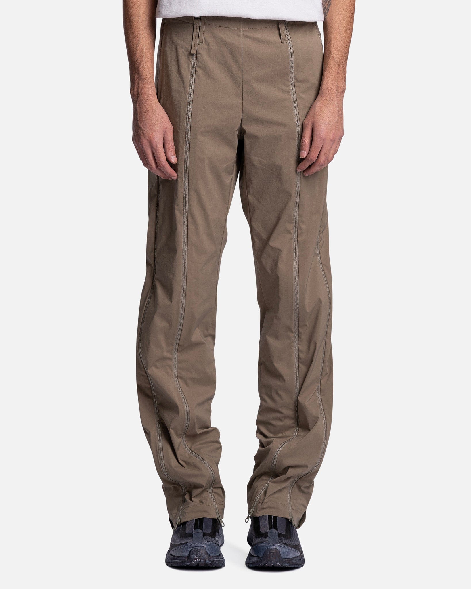 5.0+ Technical Pants Center in Olive Green