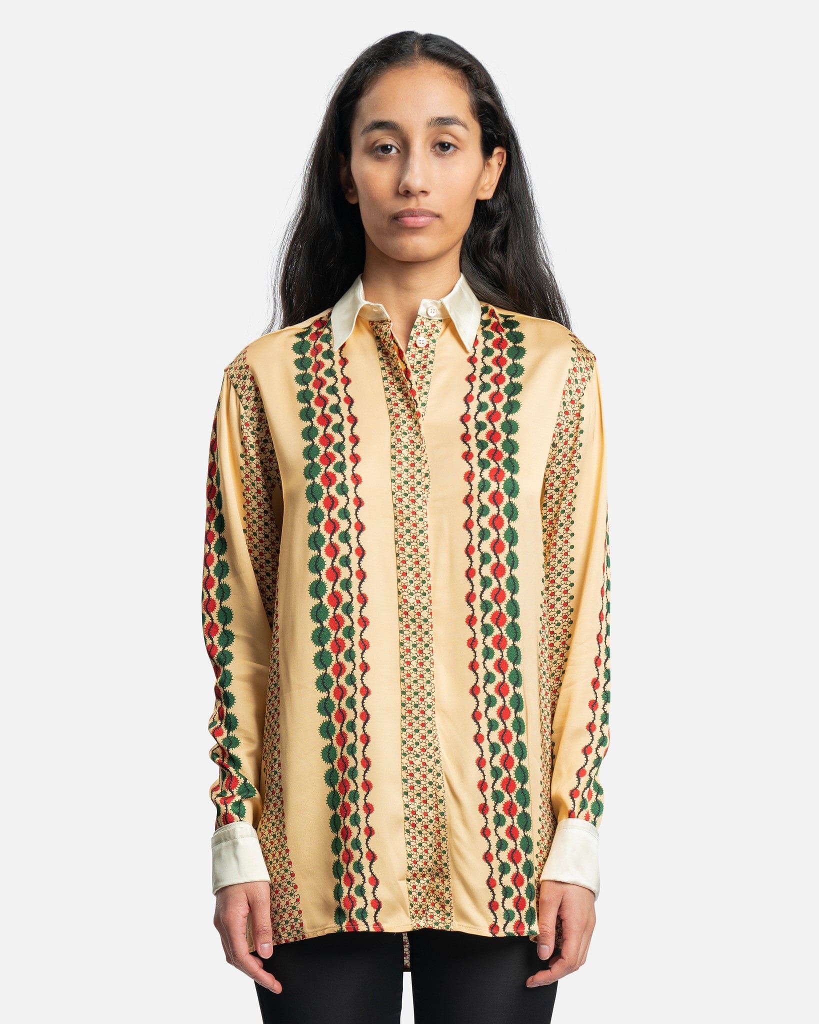 Acoustic Shirt in Camel Multi