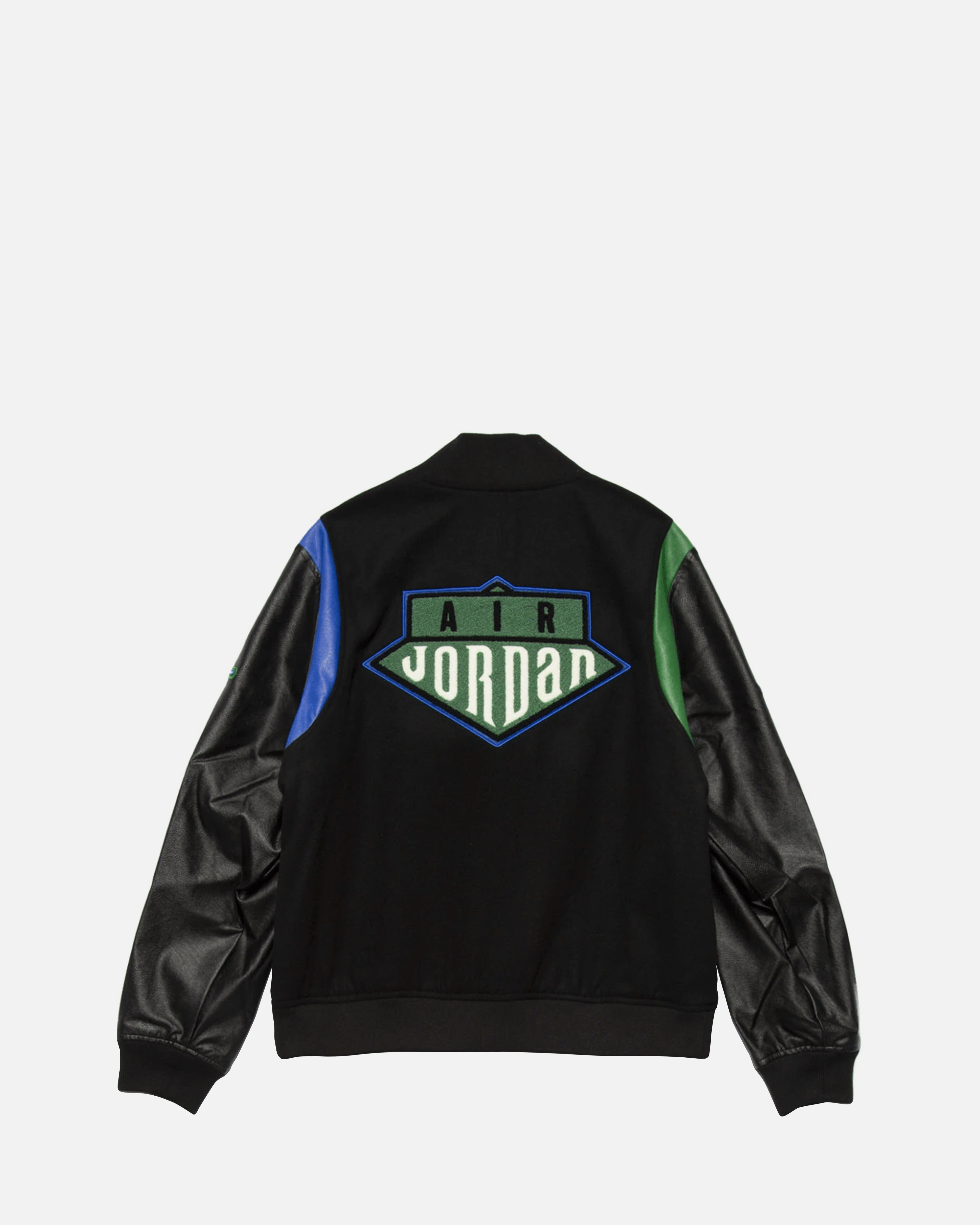 Aleali May Varsity Jacket in Black