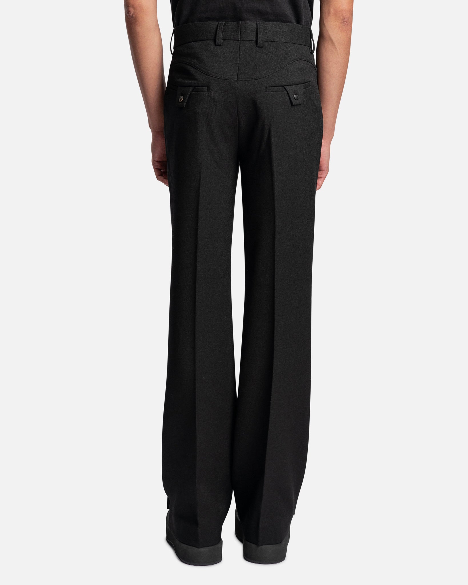 Arzent Wide Leg Trousers in Black