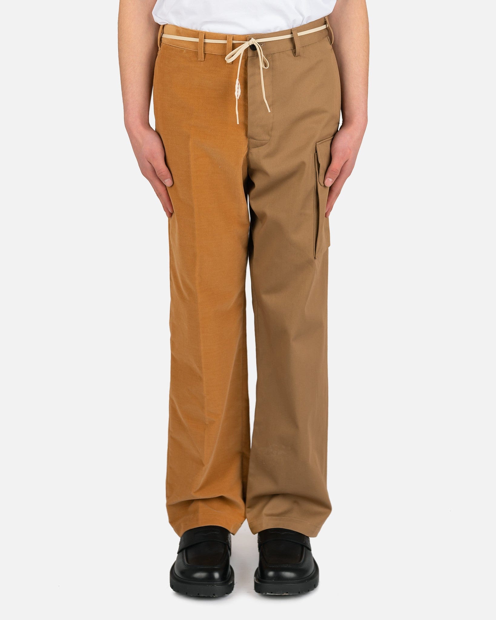 Asymmetrical Cargo Pant in Hazelnut