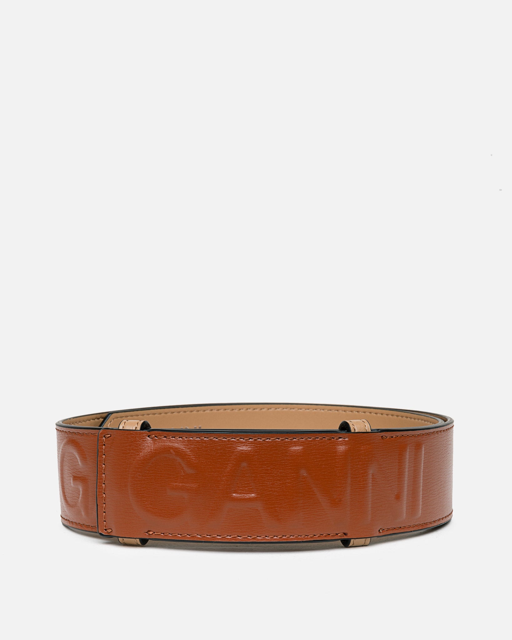 Banner Belt in Cognac