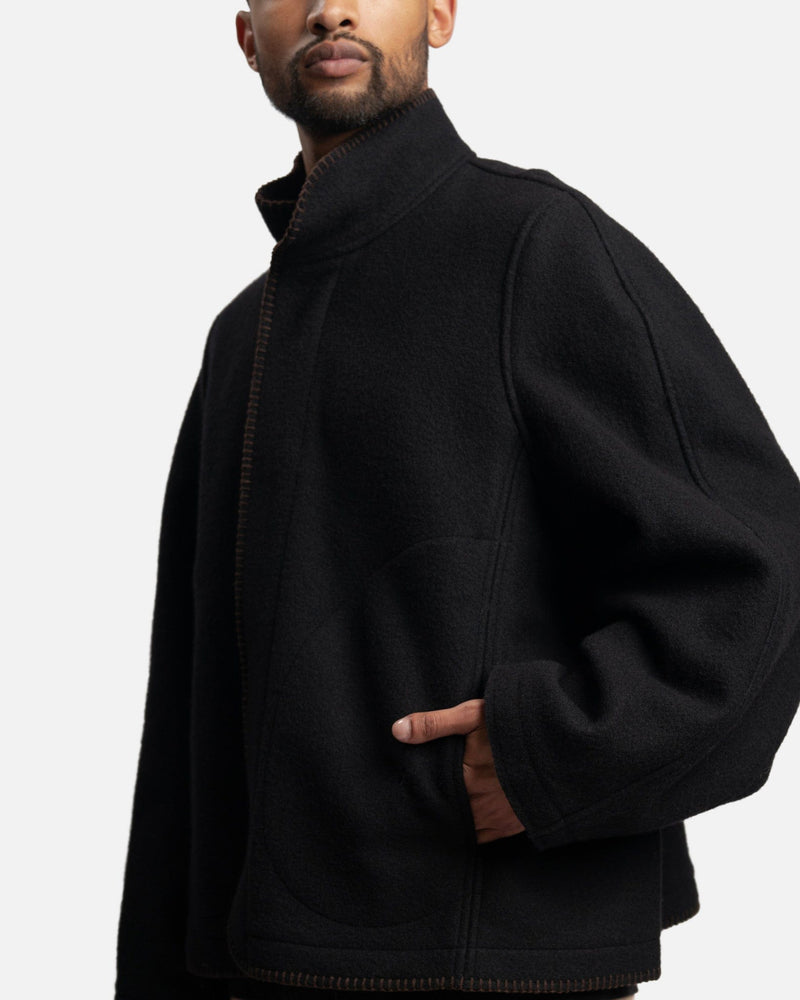 Blanket Jacket in Black – SVRN