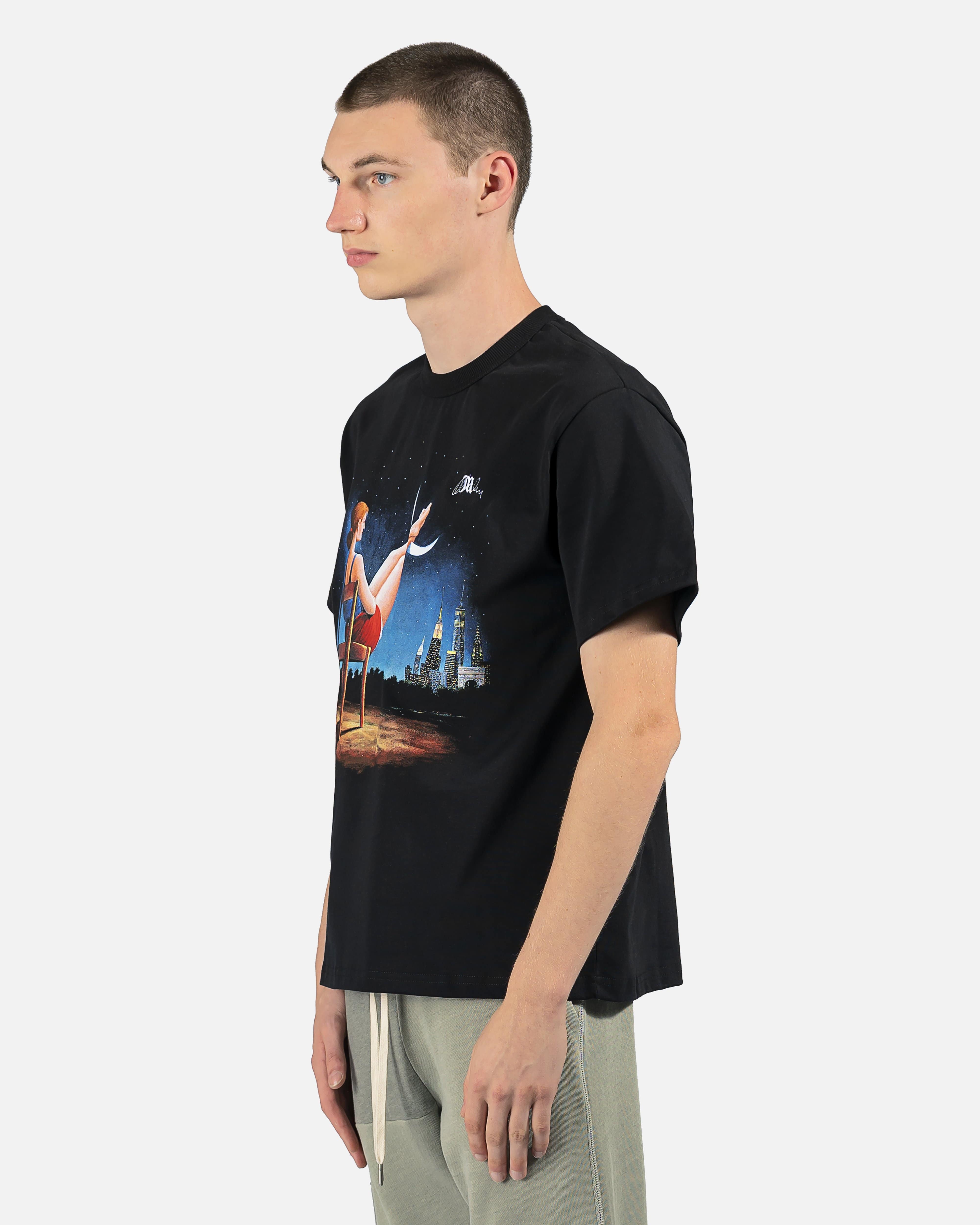 Blue Moon T-Shirt in Black