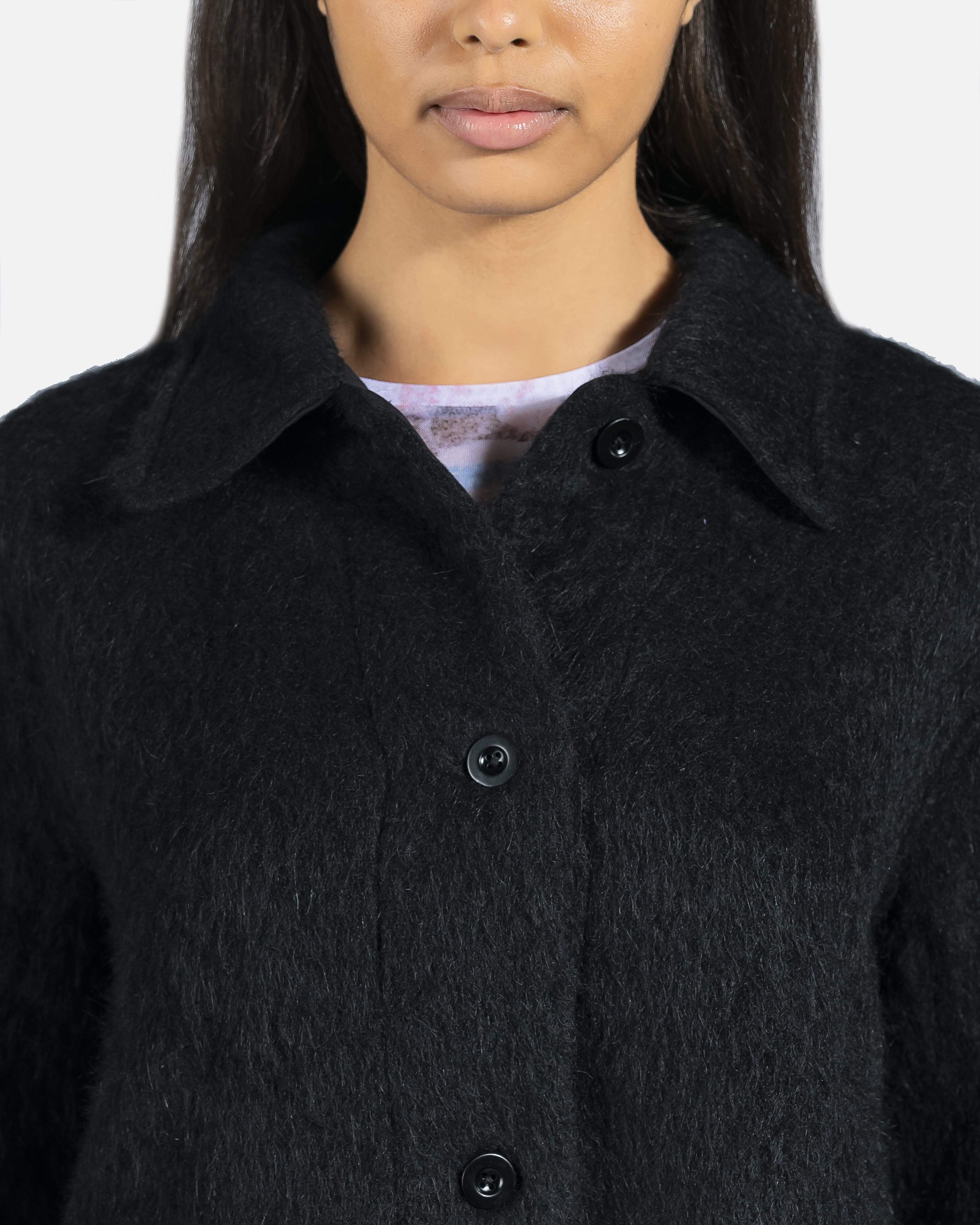 Camp Mohair Cardigan in Black – SVRN