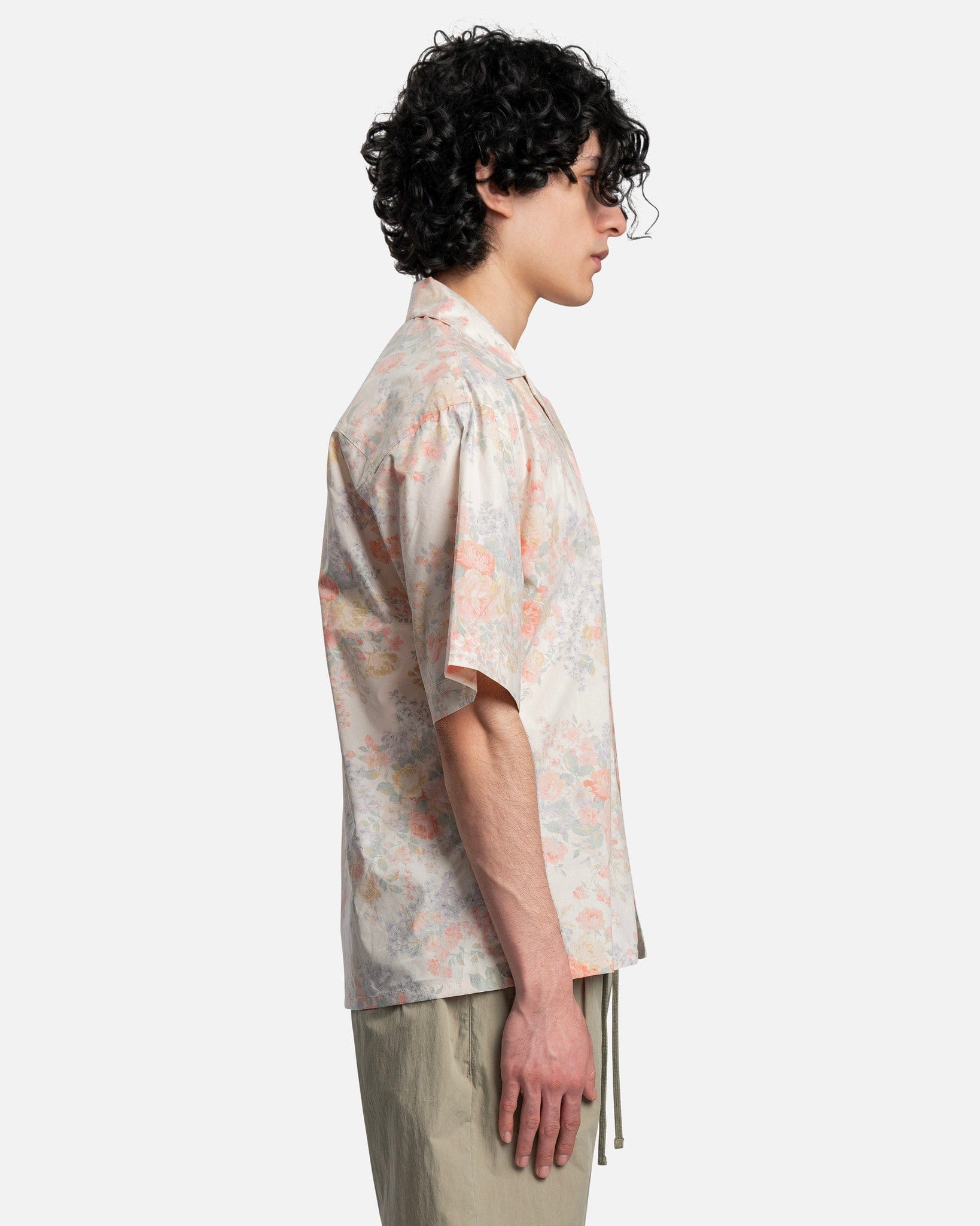 Camp Shirt in Ivory Tuscan Floral