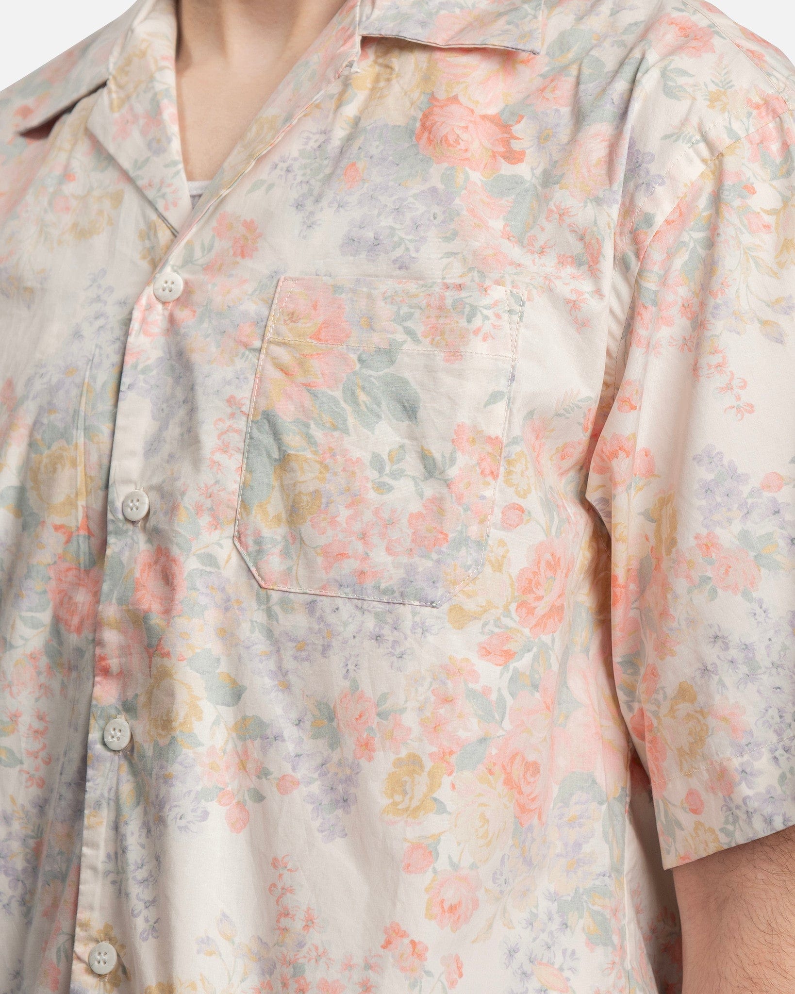 Camp Shirt in Ivory Tuscan Floral