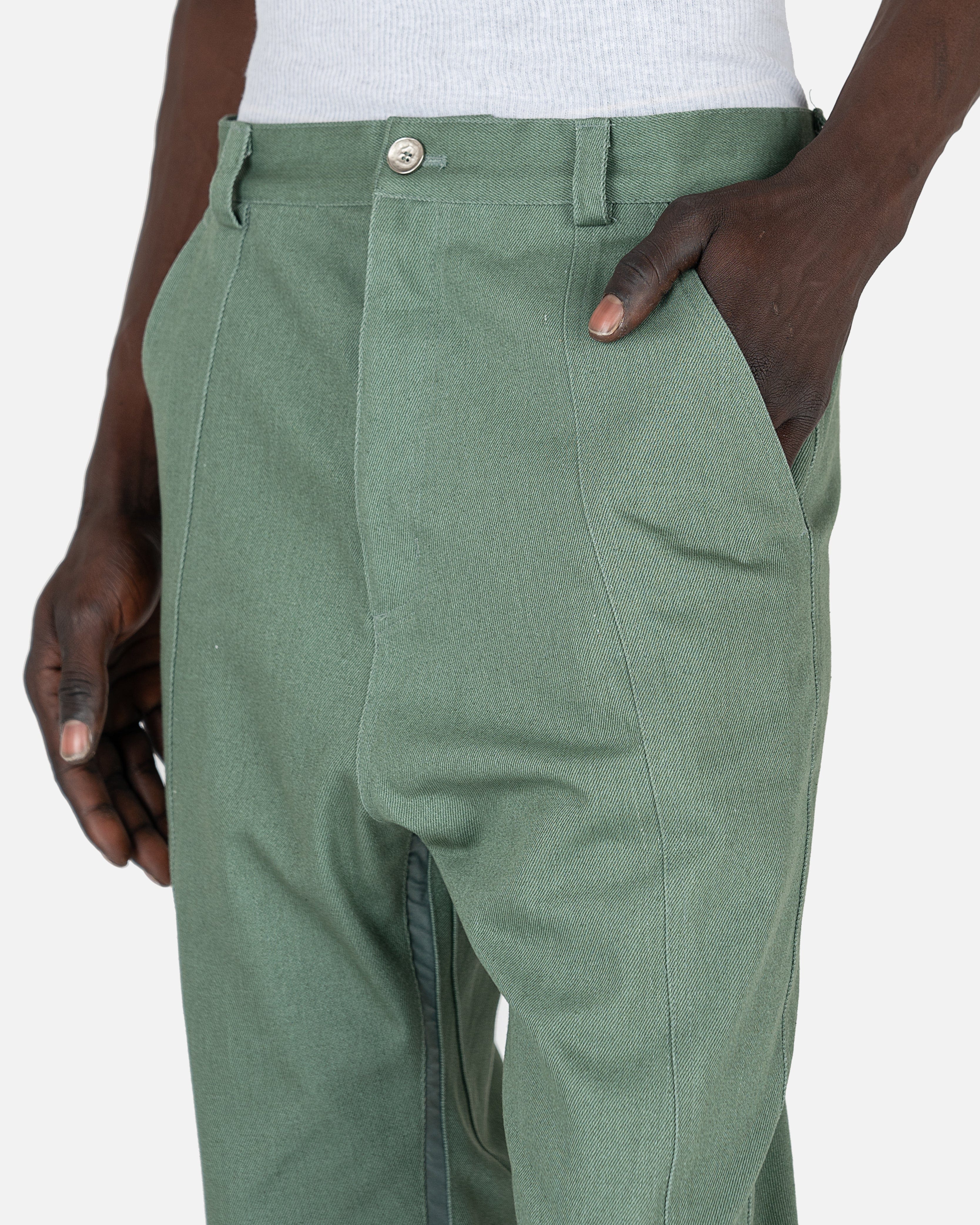 省スペース 洗える おしゃれ XLIM Ep. 2 04 Trousers in Green size 2