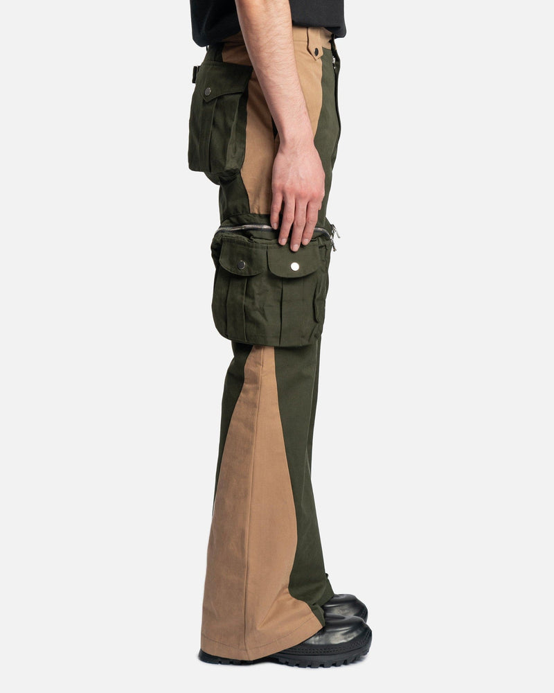 fff postal service flare cargos pants-