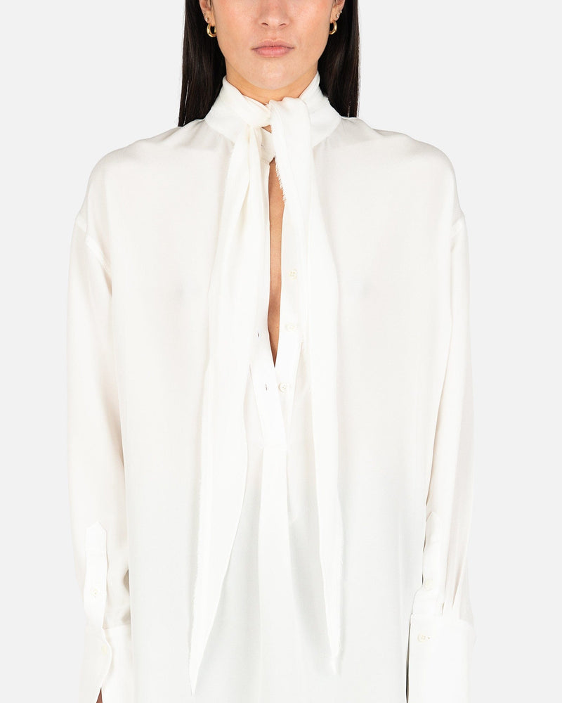 Handkerchief Shirt in White – SVRN