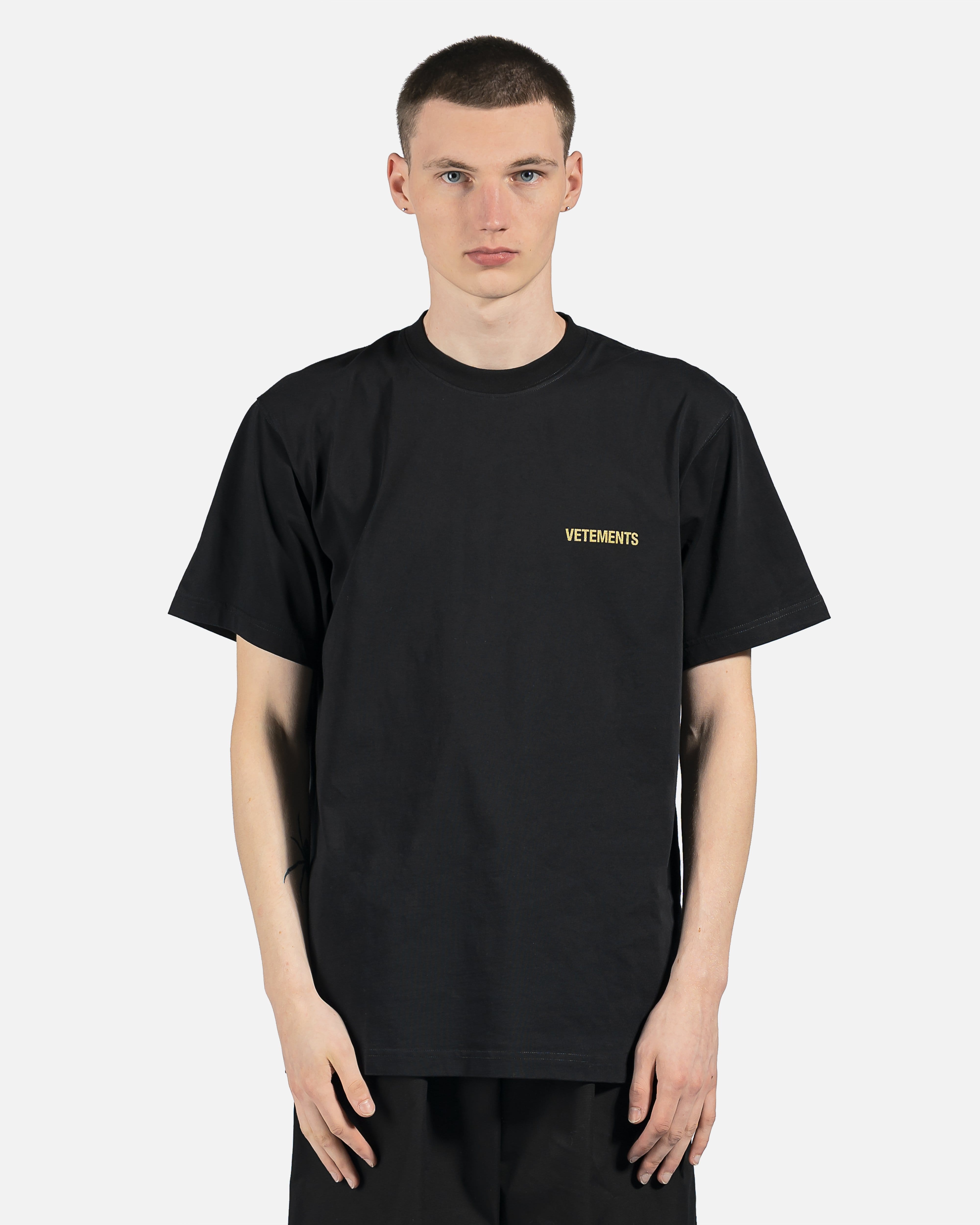 VETEMENTS ロゴTEE baxvel.com