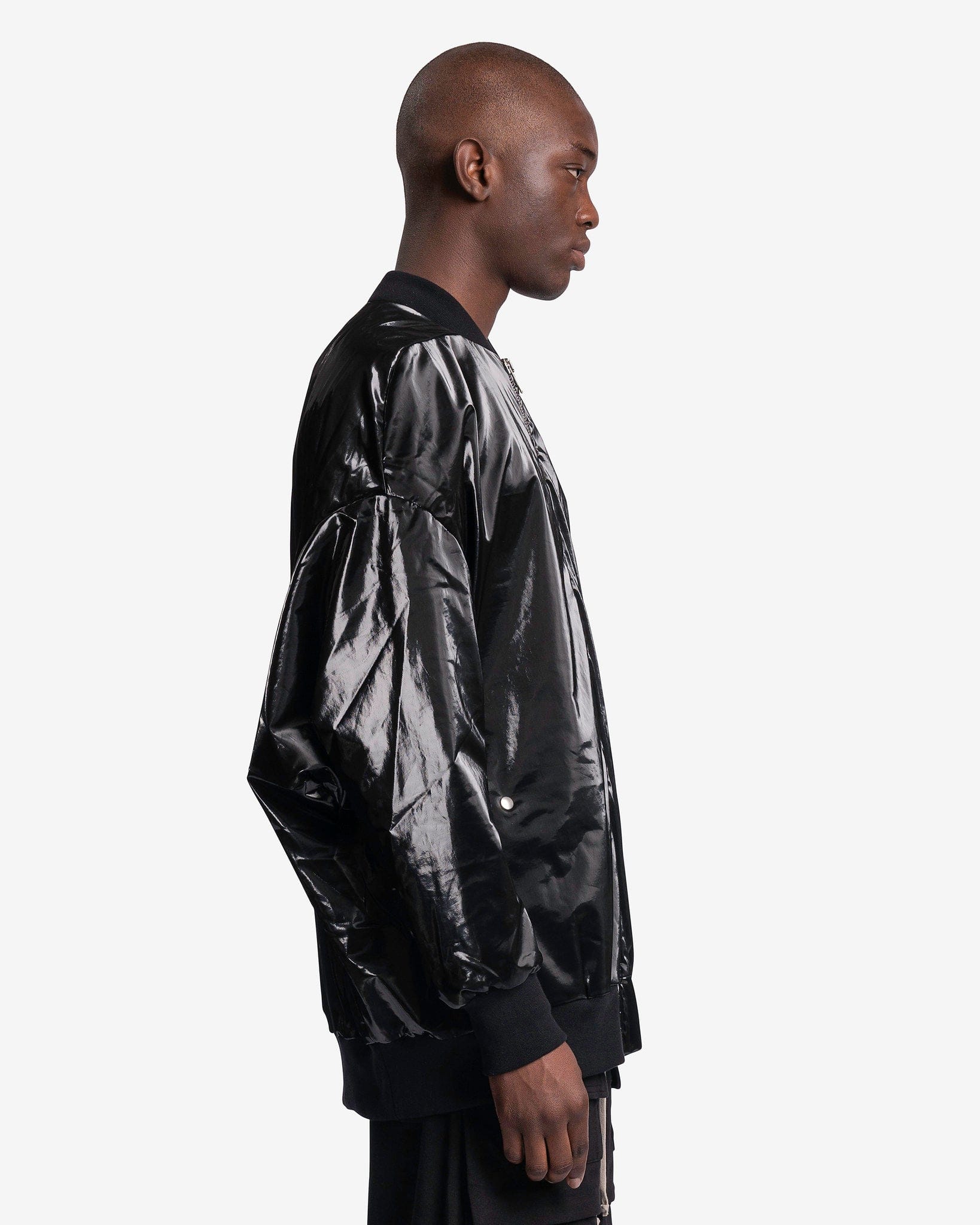 Jumbo Flight Jacket in Black