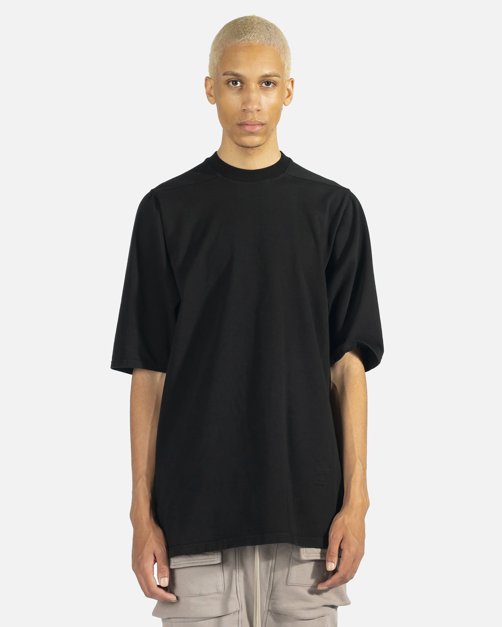 新品 RICK OWENS CHAMPION JUMBO TEE OYSTERメンズ