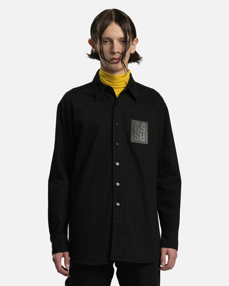 冬の華 Raf Simons STRAIGHT FIT DENIM SHIRT M - 通販 - sdgover.org