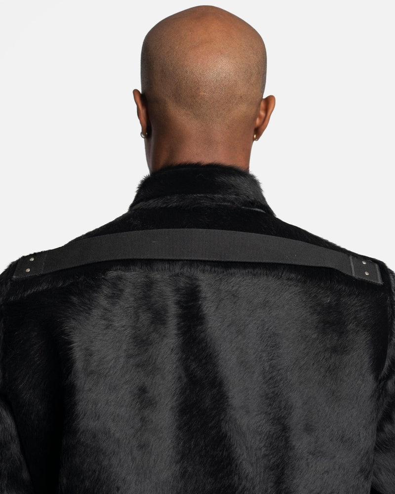 新作人気モデル 新品未使用 RICK OWENS VELVET OUTERSHIRT cidsmeje.com.br