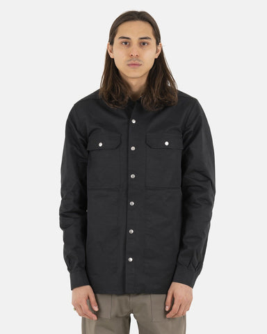 Nylon Overshirt in Black – SVRN